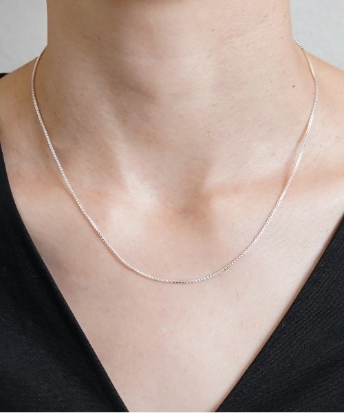 ISOLATION（アイソレーション）の「【ISOLATION / アイソレーション】silver925 Venetian Chain Necklace / ベネチアンチェーンネックレス（ネックレス・レディース・シルバー・FREE）」の9枚目の写真