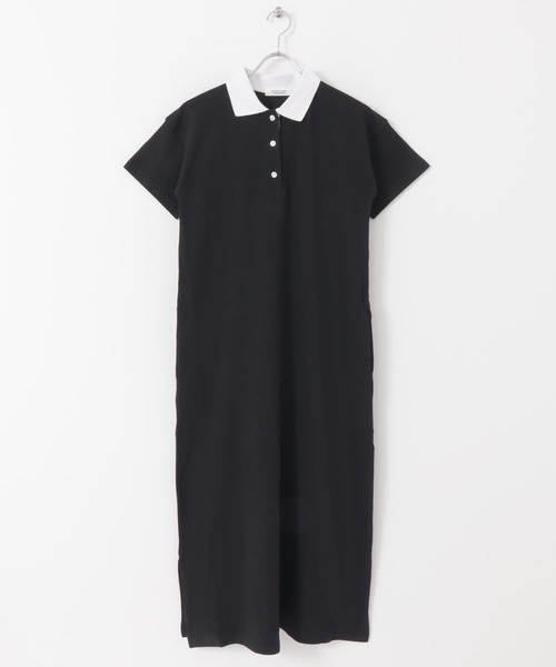 URBAN RESEARCH Sonny Label(アーバンリサーチサニーレーベル)の「カノコポロロングワンピース(ワンピース・レディース・ブラック/ネイビー/グレー・FREE)」の18枚目の写真