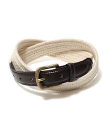 BEAMS PLUS | BEAMS PLUS / レザータブ コットンベルト(ベルト)