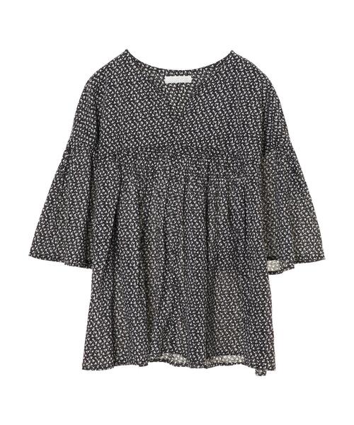 AMERICAN HOLIC(アメリカンホリック)の「ピンタックインドCottonブラウス(シャツ/ブラウス・レディース・ブラウン/オフホワイト/その他14・FREE)」の7枚目の写真