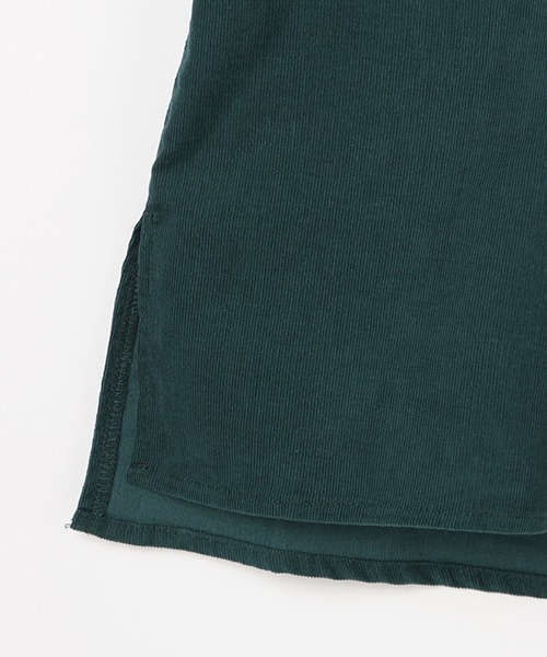 b・ROOM（ビールーム）の「コーデュロイシャツワンピース（シャツワンピース・キッズ・モスグリーン/サーモンピンク/グレー/ネイビー・130cm/100cm/110cm/120cm/90cm）」の12枚目の写真