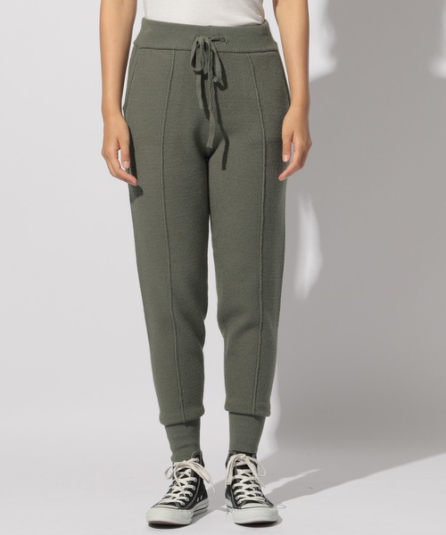 BAYFLOW(ベイフロー)の「ハニカムジョガーパンツ(その他パンツ・レディース・ブラック/オリーブ・SMALL/MEDIUM)」の6枚目の写真