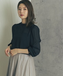 URBAN RESEARCH ROSSO | フロッキードットプリントブラウス(シャツ/ブラウス)