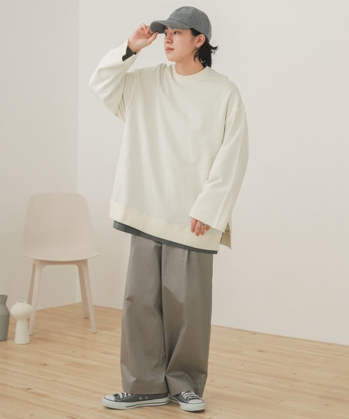 SENSE OF PLACE by URBAN RESEARCH（センスオブプレイスバイアーバンリサーチ）の「コーデュロイシシュウキャップ（キャップ・メンズ・チャコールグレー/パープル/ライトベージュ/ブルー・ONE）」の9枚目の写真