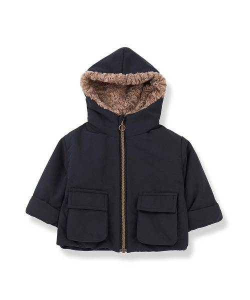 ジャケット ブルゾン 1+ in the family / ノーカラーボアジャケット 1+in the family ジャケット 48M 1+ IN THE FAMILY JOHAN HOODED