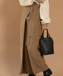 Amiur | suede like wrap pants(その他パンツ)