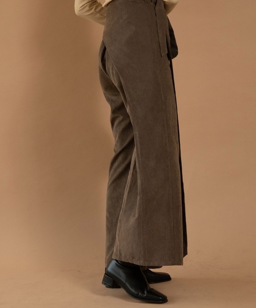 Amiur（エミレ）の「suede like wrap pants（その他パンツ・レディース・ベージュ/ブラウン・M/S）」の18枚目の写真