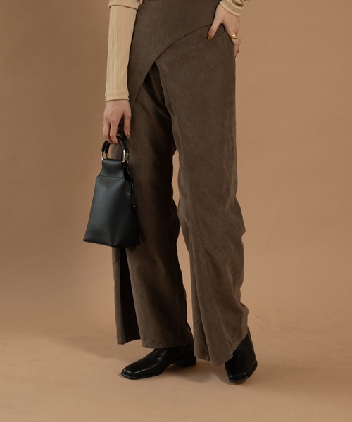 Amiur（エミレ）の「suede like wrap pants（その他パンツ・レディース・ベージュ/ブラウン・M/S）」の16枚目の写真