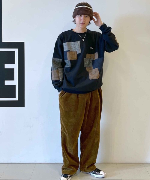 XLARGE（エクストララージ）の「PATCH WORK CREWNECK SWEAT 