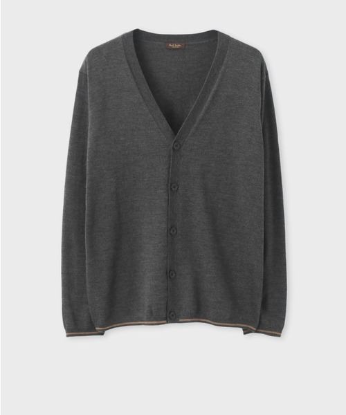 Paul Smith グレー ロングカーディガン　M Paul Smith - ☆Paul Smith/ポールスミス☆大きいサイズ！長袖ロング