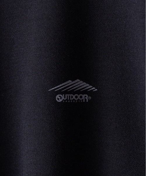 OUTDOOR PRODUCTS(アウトドアプロダクツ)の「【OUTDOOR PRODUCTS/アウトドアプロダクツ】防シワ UVカット ポンチ素材使用 エンボス加工袖 ロゴスウェットトレーナー イージーケア商品(スウェット・メンズ・杢グレー/アイボリー/ブラック・X-LARGE/LARGE/MEDIUM)」の8枚目の写真