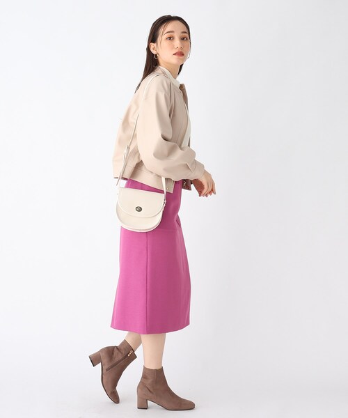 AG by aquagirl（エージーバイアクアガール）の「◆ひねりフラップミニショルダー（ショルダーバッグ・レディース・オフホワイト/キャメル/ブラウン系・00）」の13枚目の写真