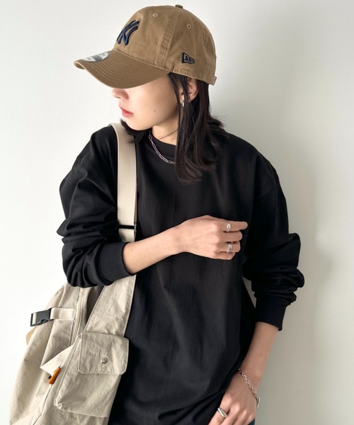 CAMBER(キャンバー)の「Camber(キャンバー)/8Oz マックスウェイト ヘビーウェイト 無地ロンT スーパーオーバーサイズ リブ袖 ロングスリーブ USA規格 /Max-Weight LONG SLEEVE(Tシャツ/カットソー・メンズ・ホワイト/ブラック/ナチュラル/アッシュグレー・M/XXL/XL/L)」の22枚目の写真