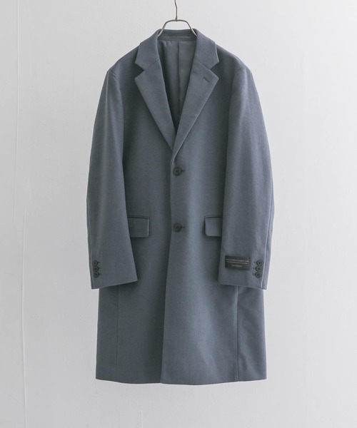 URBAN RESEARCH(アーバンリサーチ)の「SUPER120 CHESTER COAT(その他アウター・メンズ・ネイビー/ブラウン系その他/ブラック/グレー系その他・SMALL/MEDIUM/LARGE)」の2枚目の写真