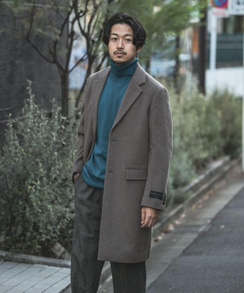 URBAN RESEARCH(アーバンリサーチ)の「SUPER120 CHESTER COAT(その他アウター・メンズ・ネイビー/ブラウン系その他/ブラック/グレー系その他・SMALL/MEDIUM/LARGE)」の5枚目の写真