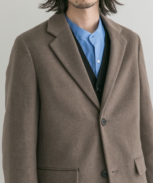 URBAN RESEARCH(アーバンリサーチ)の「SUPER120 CHESTER COAT(その他アウター・メンズ・ネイビー/ブラウン系その他/ブラック/グレー系その他・SMALL/MEDIUM/LARGE)」の11枚目の写真