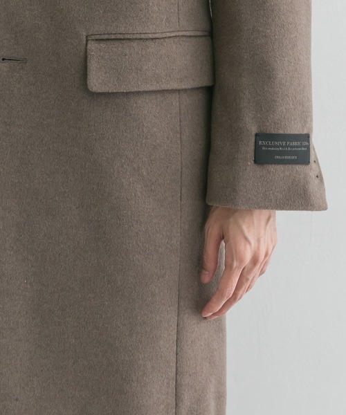 URBAN RESEARCH(アーバンリサーチ)の「SUPER120 CHESTER COAT(その他アウター・メンズ・ネイビー/ブラウン系その他/ブラック/グレー系その他・SMALL/MEDIUM/LARGE)」の14枚目の写真