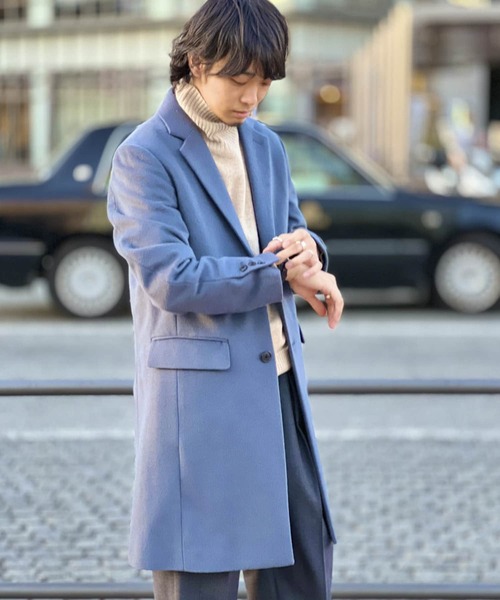 URBAN RESEARCH(アーバンリサーチ)の「SUPER120 CHESTER COAT(その他アウター・メンズ・ネイビー/ブラウン系その他/ブラック/グレー系その他・SMALL/MEDIUM/LARGE)」の17枚目の写真