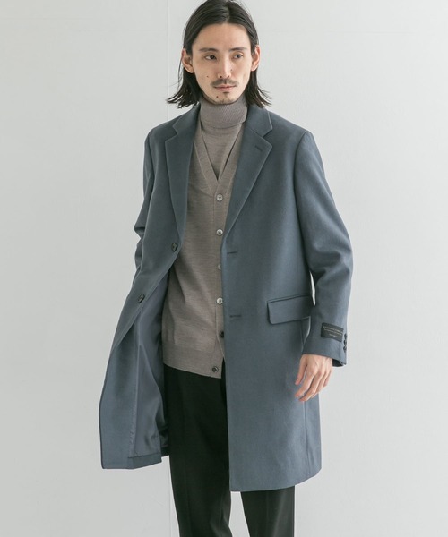 URBAN RESEARCH(アーバンリサーチ)の「SUPER120 CHESTER COAT(その他アウター・メンズ・ネイビー/ブラウン系その他/ブラック/グレー系その他・SMALL/MEDIUM/LARGE)」の19枚目の写真