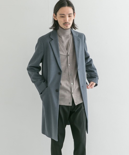 URBAN RESEARCH(アーバンリサーチ)の「SUPER120 CHESTER COAT(その他アウター・メンズ・ネイビー/ブラウン系その他/ブラック/グレー系その他・SMALL/MEDIUM/LARGE)」の20枚目の写真