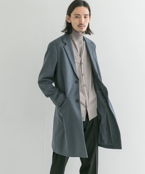 URBAN RESEARCH(アーバンリサーチ)の「SUPER120 CHESTER COAT(その他アウター・メンズ・ネイビー/ブラウン系その他/ブラック/グレー系その他・SMALL/MEDIUM/LARGE)」の21枚目の写真