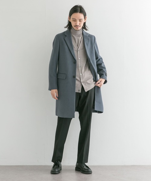 URBAN RESEARCH(アーバンリサーチ)の「SUPER120 CHESTER COAT(その他アウター・メンズ・ネイビー/ブラウン系その他/ブラック/グレー系その他・SMALL/MEDIUM/LARGE)」の22枚目の写真