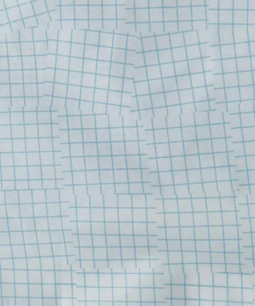 392 plusm（サンキューニプリュスエム）の「Square Bag MINI - check - 731713（エコバッグ/サブバッグ・レディース・ベージュ/オフホワイト/イエロー/グリーン・ONE SIZE）」の7枚目の写真