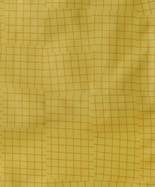 392 plusm（サンキューニプリュスエム）の「Square Bag MINI - check - 731713（エコバッグ/サブバッグ・レディース・ベージュ/オフホワイト/イエロー/グリーン・ONE SIZE）」の9枚目の写真
