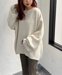 apres jour mignon | ゆるだぼニット【ZOZOTOWN限定アイテム】(ニット/セーター)