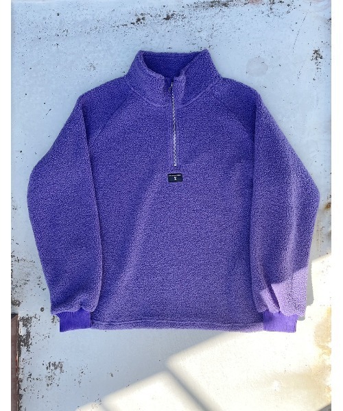 FIG&VIPER（フィグアンドバイパー）の「ボアZIP　BIG　PO（その他トップス・レディース・パープル/アイボリー・FREE）」の7枚目の写真