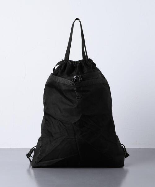 TERG BY HELINOX(ターグバイヘリノックス)の「<TERG(ターグ)> ジムサック/リュック(バックパック/リュック・メンズ・ブラック・FREE)」の1枚目の写真