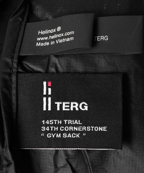 TERG BY HELINOX(ターグバイヘリノックス)の「<TERG(ターグ)> ジムサック/リュック(バックパック/リュック・メンズ・ブラック・FREE)」の5枚目の写真
