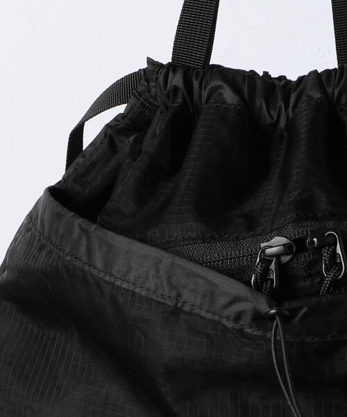 TERG BY HELINOX(ターグバイヘリノックス)の「<TERG(ターグ)> ジムサック/リュック(バックパック/リュック・メンズ・ブラック・FREE)」の4枚目の写真