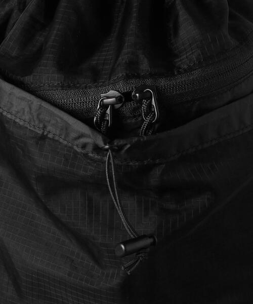 TERG BY HELINOX(ターグバイヘリノックス)の「<TERG(ターグ)> ジムサック/リュック(バックパック/リュック・メンズ・ブラック・FREE)」の3枚目の写真