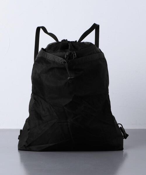 TERG BY HELINOX(ターグバイヘリノックス)の「<TERG(ターグ)> ジムサック/リュック(バックパック/リュック・メンズ・ブラック・FREE)」の8枚目の写真