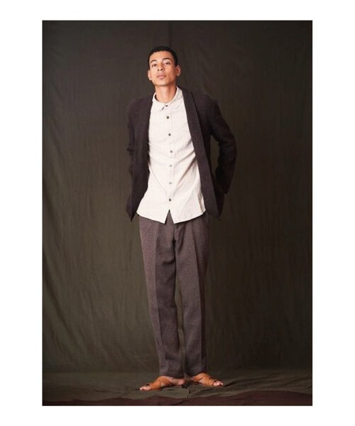 SURREAL（シュルリアル）の「【SURREAL/シュルリアル】Ivan_Wool Straight Pants（その他パンツ・メンズ・チャコールグレー/ネイビー/ブラウン・32inch/30inch/34inch）」の12枚目の写真