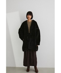 STYLEMIXER | オーバーサイズパイピングボアコート(その他アウター)