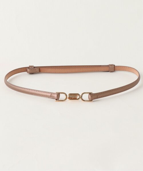 RAY CASSIN(レイカズン)の「バックルベルト(ベルト・レディース・シルバー/キナリ/キャメル/ブラウン/ピンク/ベージュ/ブラック/ブロンズ/サックスブルー/グリーン/オレンジ・FREE)」の11枚目の写真