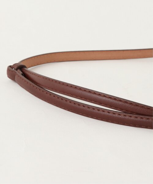 RAY CASSIN(レイカズン)の「バックルベルト(ベルト・レディース・シルバー/キナリ/キャメル/ブラウン/ピンク/ベージュ/ブラック/ブロンズ/サックスブルー/グリーン/オレンジ・FREE)」の13枚目の写真