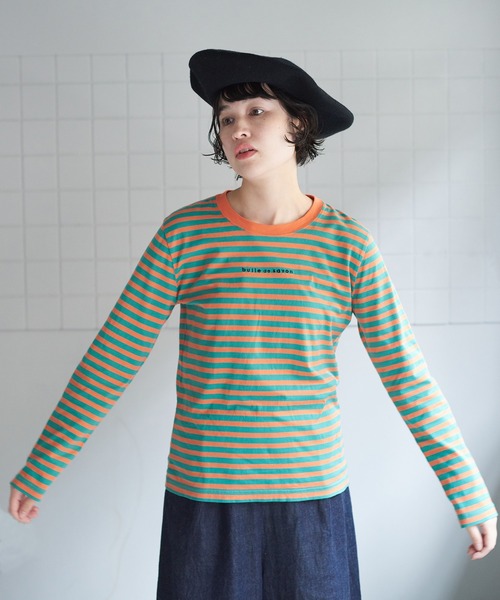 bulle de savon（ビュルデサボン）の「CANDY border ロゴプル