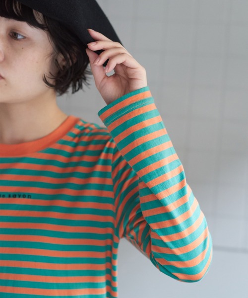 bulle de savon（ビュルデサボン）の「CANDY border ロゴプル