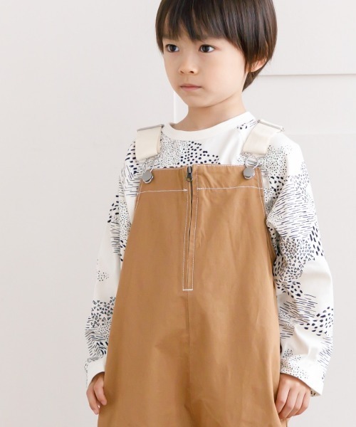 MAKE YOUR DAY(メイクユアデイ)の「抽象総柄長袖Tシャツ■80~140cm(Tシャツ/カットソー・キッズ・オフホワイト/ライトパープル・90/100/110/120/80/130/140)」の20枚目の写真