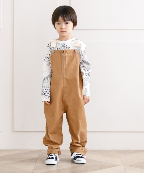 MAKE YOUR DAY(メイクユアデイ)の「抽象総柄長袖Tシャツ■80~140cm(Tシャツ/カットソー・キッズ・オフホワイト/ライトパープル・90/100/110/120/80/130/140)」の18枚目の写真
