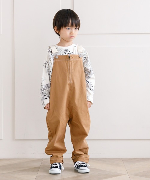 MAKE YOUR DAY(メイクユアデイ)の「抽象総柄長袖Tシャツ■80~140cm(Tシャツ/カットソー・キッズ・オフホワイト/ライトパープル・90/100/110/120/80/130/140)」の17枚目の写真
