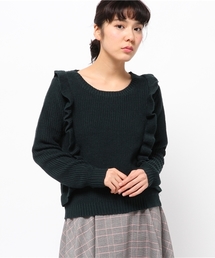 CIAOPANIC | 【Ciaopanic】フリル付き無地PO(ニット/セーター)