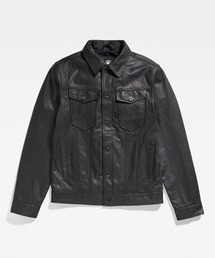G-STAR RAW ジースター レザージャケット ARC LEATHER XS G-STAR RAW（ジースターロゥ）の「ARC 3D LEATHER JACKET/レザー