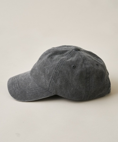 DISCOAT（ディスコート）の「ピグメント加工キャップ（キャップ・レディース・ベージュ/ブラック・FREE）」の8枚目の写真