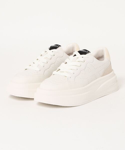 ASH（アッシュ）の「【IMPULS】厚底スニーカー（スニーカー・レディース・ブラック/ピンクベージュ/ホワイト/ホワイト×パープル/ホワイト×ブラック/ホワイト×ピンク/ベージュ・37/36/35/39/40/38）」の11枚目の写真