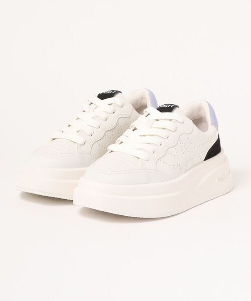 ASH（アッシュ）の「【IMPULS】厚底スニーカー（スニーカー・レディース・ブラック/ピンクベージュ/ホワイト/ホワイト×パープル/ホワイト×ブラック/ホワイト×ピンク/ベージュ・37/36/35/39/40/38）」の8枚目の写真