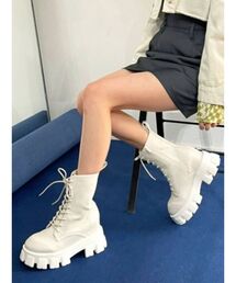 EMODA | タンクレースアップブーツ(ブーツ)